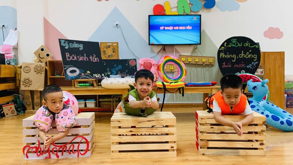 DỰ ÁN: PHÒNG CHỐNG ĐUỐI NƯỚC CHO TRẺ  TẠI LỚP MG BÉ 3.